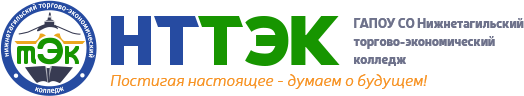 Логотип Дистанционное образование ГАПОУ СО "НТТЭК"